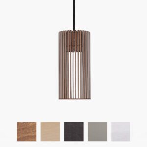 Pendelleuchte CILINDRO aus Holz