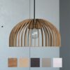 Pendelleuchte HUEVO aus Holz