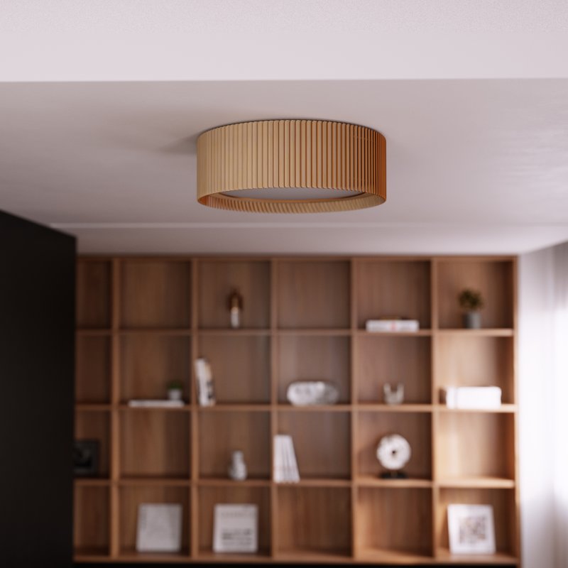 Deckenleuchte PANERA aus Holz - Image 6