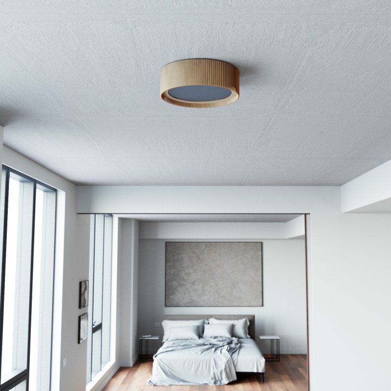 Deckenleuchte PANERA aus Holz - Image 5