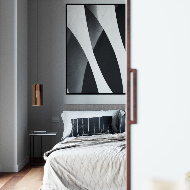 Pendelleuchte CILINDRO aus Holz - Image 12