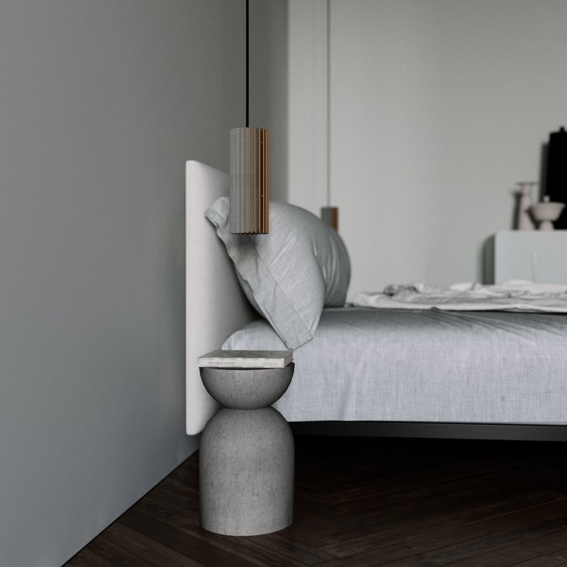 Pendelleuchte UNO aus Holz - Image 7