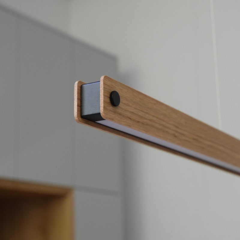 ZEUS Hängeleuchte Eiche Massiv - Image 2